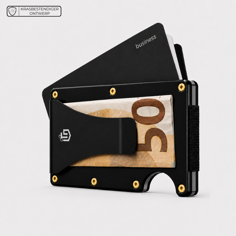Givanna Wallet Premium – Obsidian Black