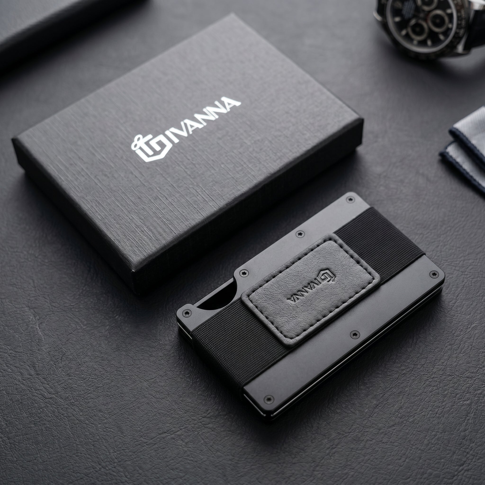 Givanna Wallet Deluxe - Noir Black